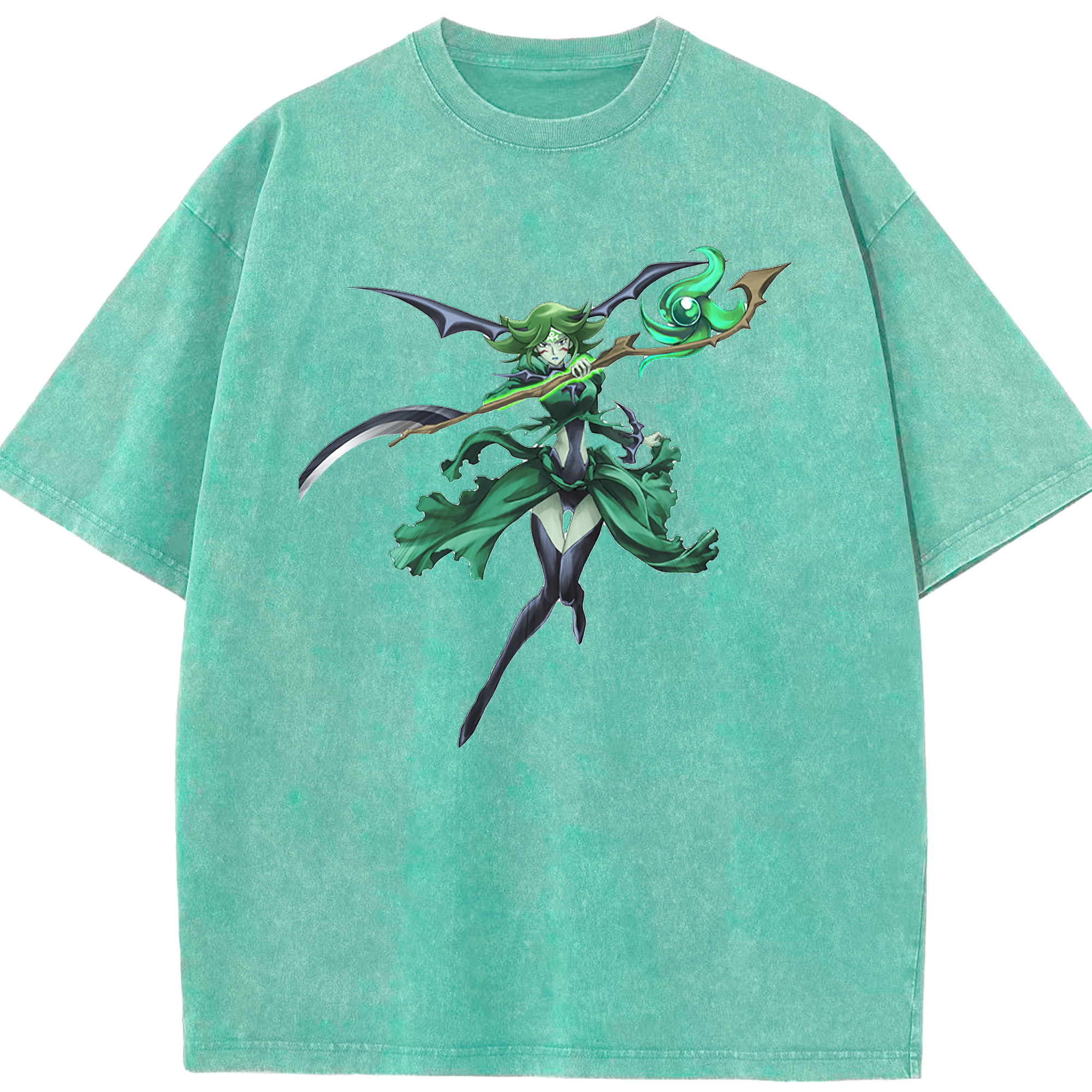 （画像用） 遊☆戯☆王 Yu-Gi-Oh! 綿100% ヴィンテージ風 半袖Tシャツ（フロントプリント）